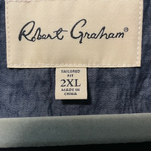 Robert Graham exclusive Jacket, one is XXL the other 3XL like new - Picture 5 of 7